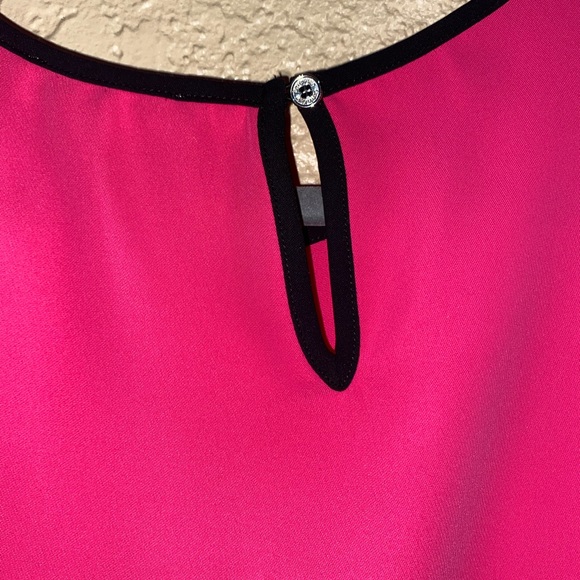 Calvin Klein Hot Pink Blouse - Picture 4 of 5